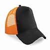 Gorra 5 Paneles Beechfield - Color Black / Orange